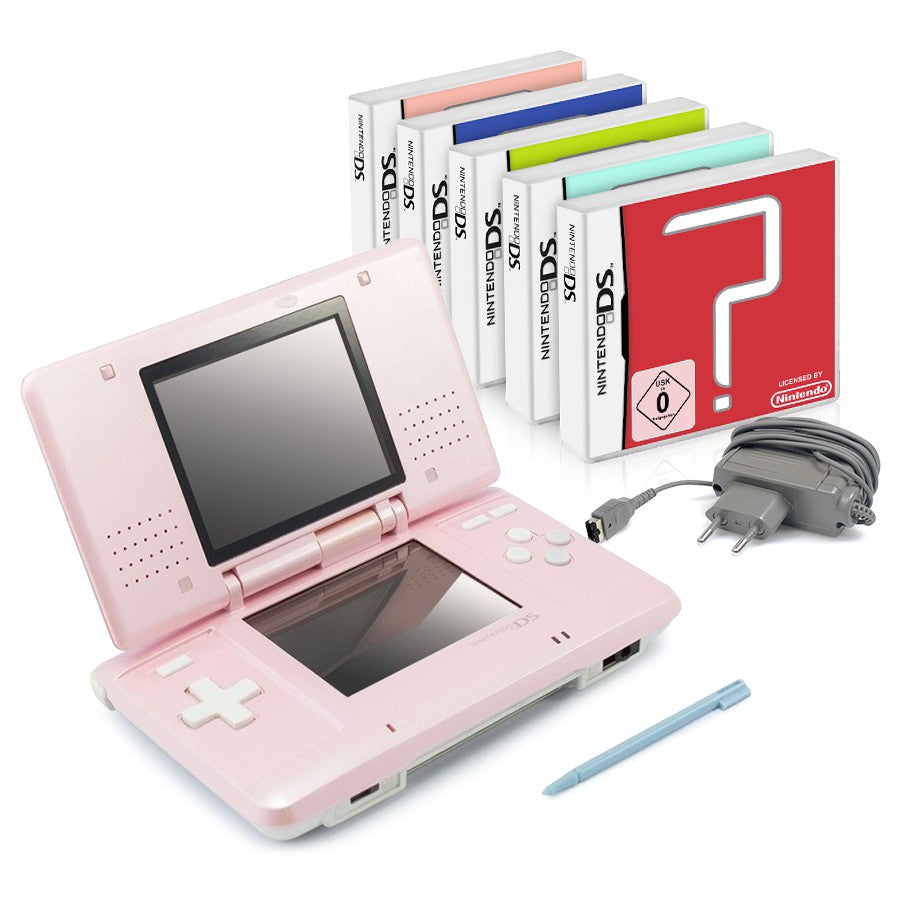 Nintendo DS Handheld Konsole + 5 Spiele
