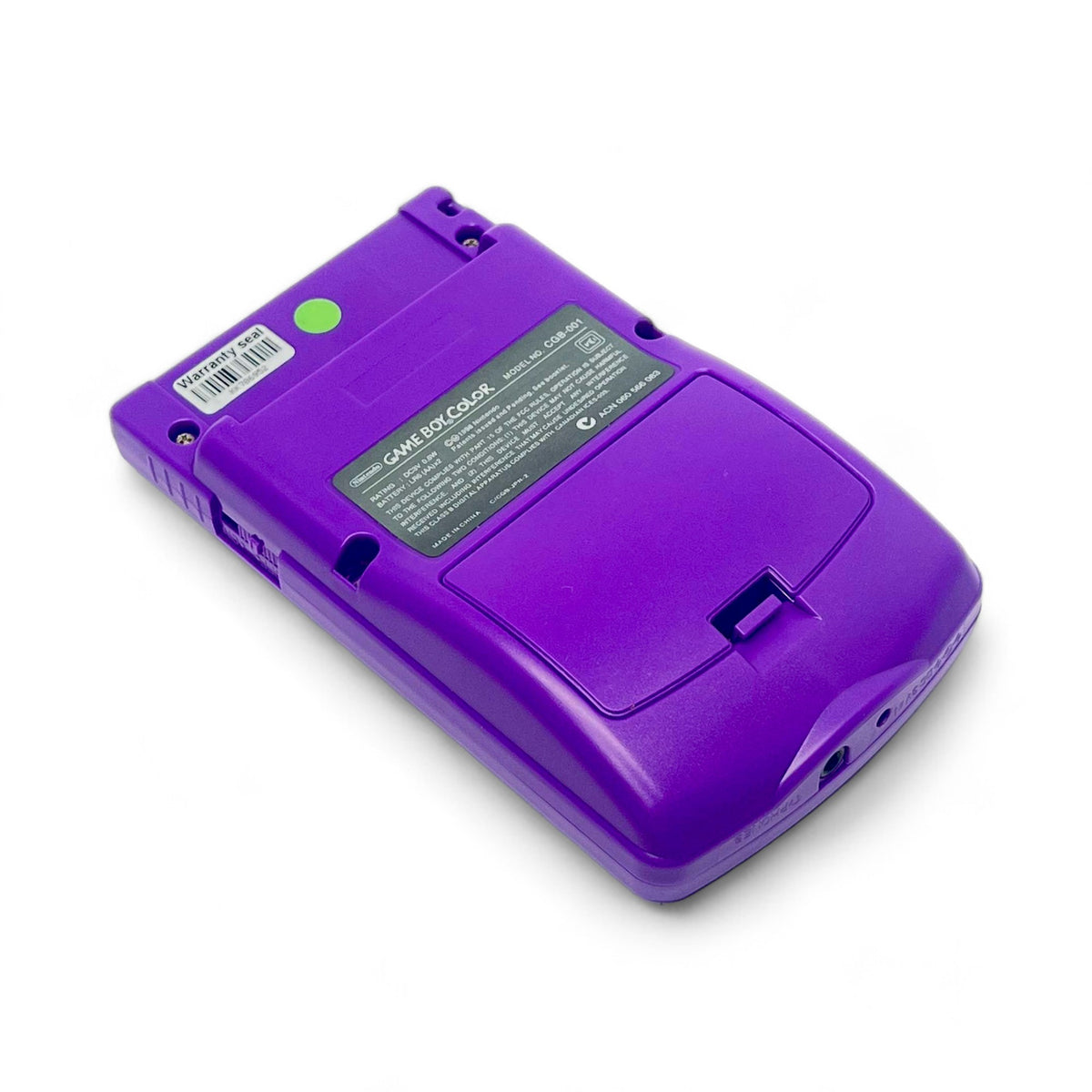 Konsole #Solid Purple Q5 IPS Mod mit größerem Display [Retrosix]