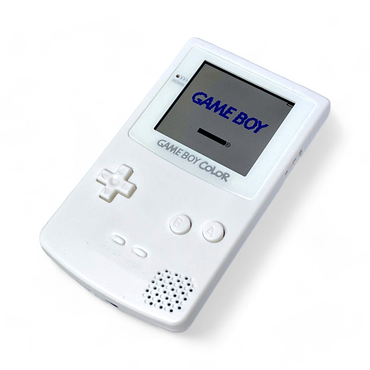 Konsole #Pure White Q5 IPS Mod mit größerem Display [Retrosix]