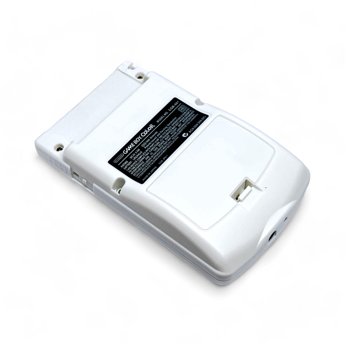 Konsole #Pure White Q5 IPS Mod mit größerem Display [Retrosix]