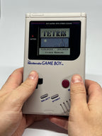 Konsole Classic DMG-01 grau Retrosix IPS V3 LCD Display Mod und USB-C Akku
