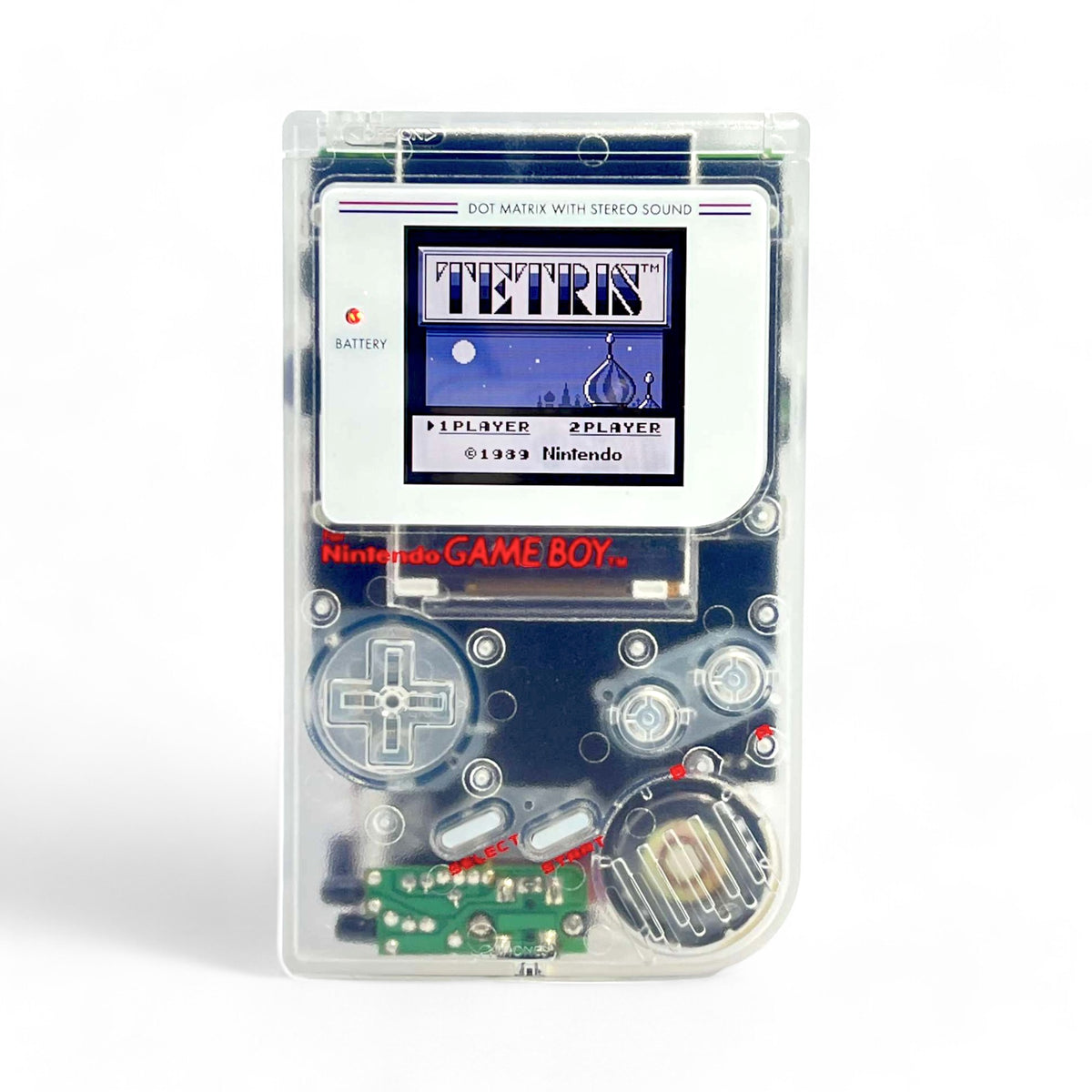 Konsole Classic DMG-01 Clear IPS V5 LCD Display Mod [Retrosix]