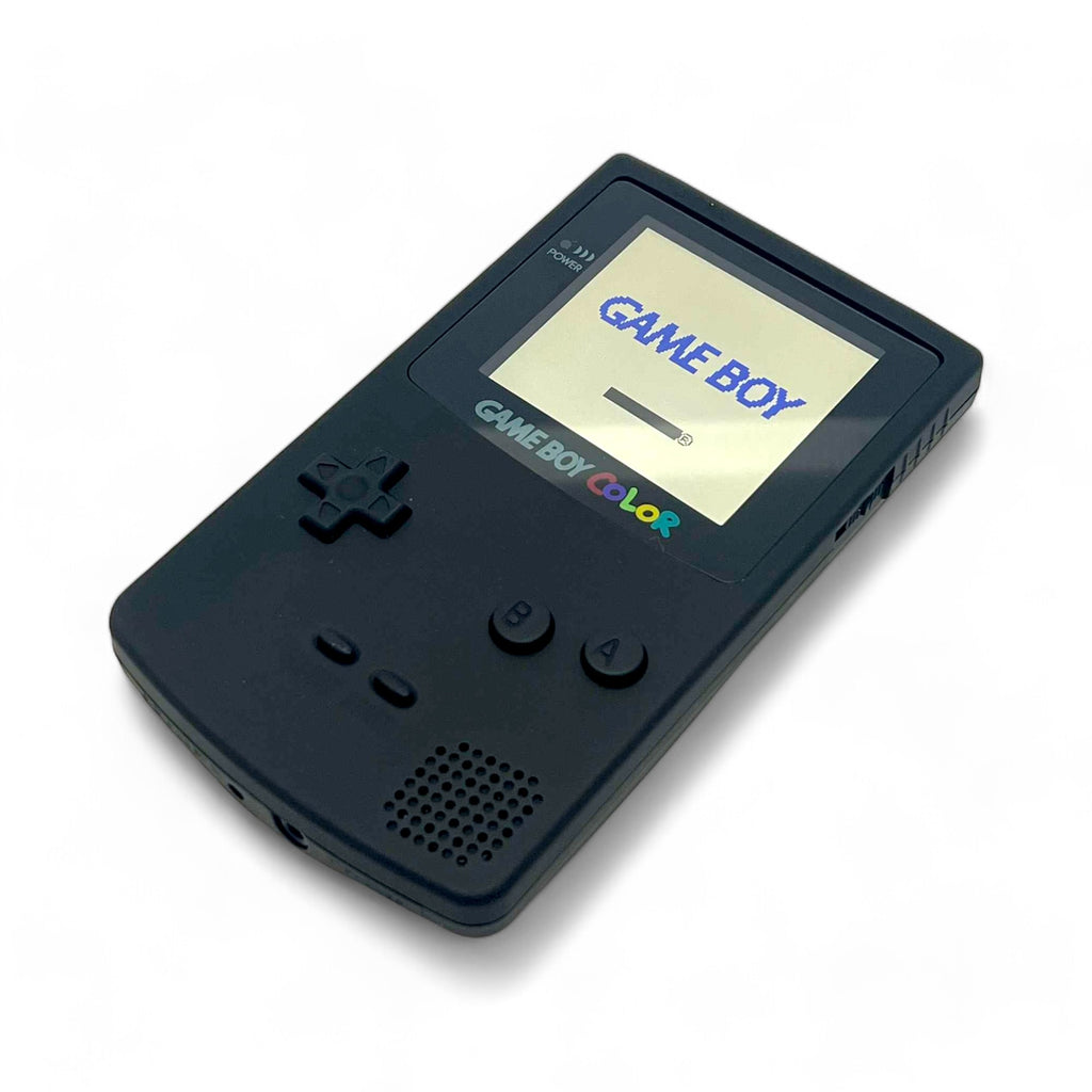 Konsole #mattschwarz Q5 IPS Mod mit größerem Display [Retrosix]