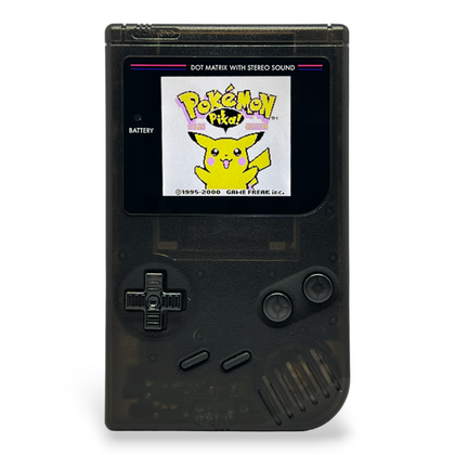 Konsole Classic DMG-01 schwarz-transp. IPS V5 LCD Display Mod