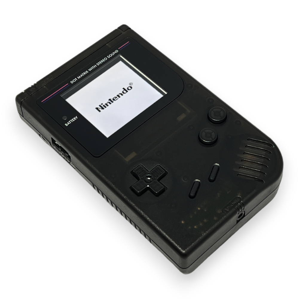 Konsole Classic DMG-01 schwarz-transp. IPS V5 LCD Display Mod