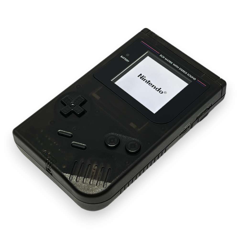 Konsole Classic DMG-01 schwarz-transp. IPS V5 LCD Display Mod