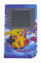 Konsole Classic DMG-01 Blue-White Pikachu IPS Q5 LCD Display Mod