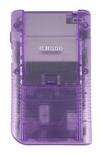 Konsole Classic DMG-01 Clear Purple IPS Q5 LCD Display Mod