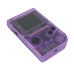 Konsole Classic DMG-01 Clear Purple IPS Q5 LCD Display Mod