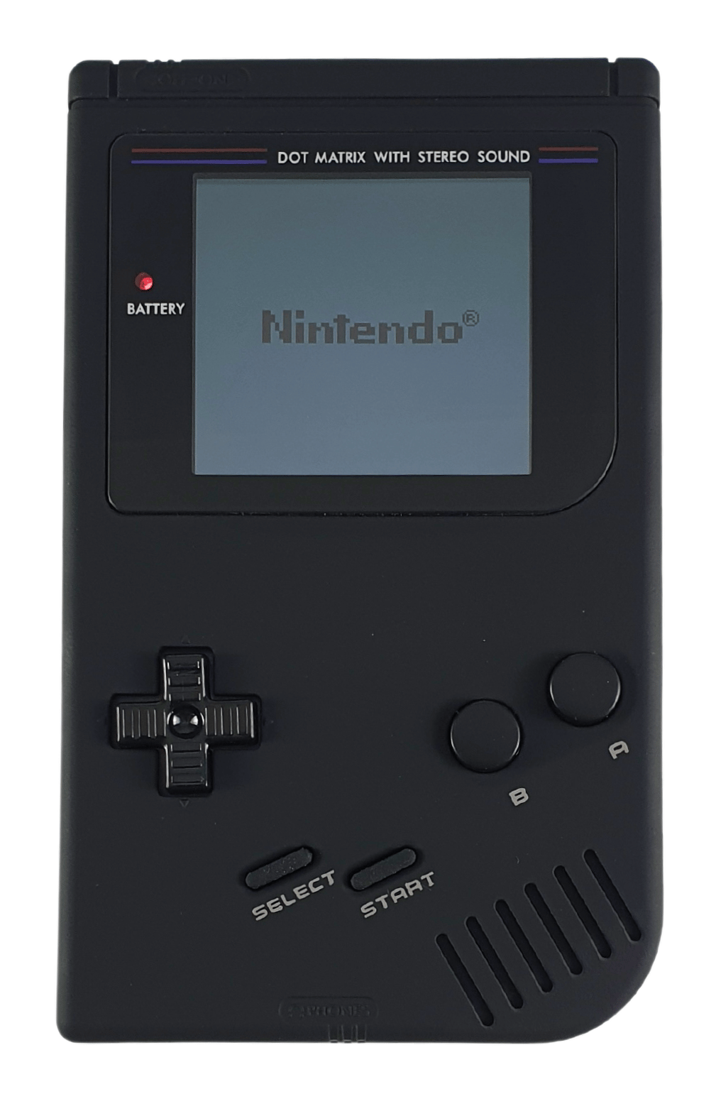 Konsole Classic DMG-01 mattschwarz IPS Q5 LCD Display Mod