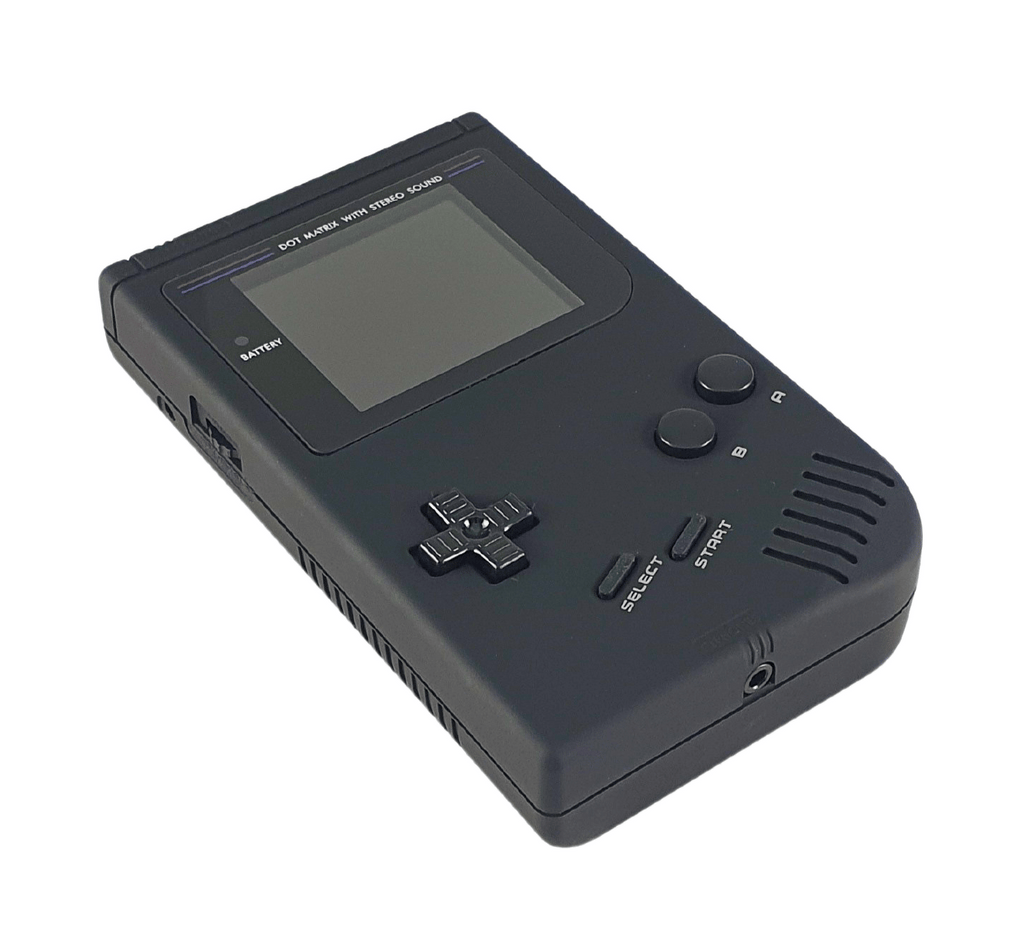 Konsole Classic DMG-01 mattschwarz IPS Q5 LCD Display Mod