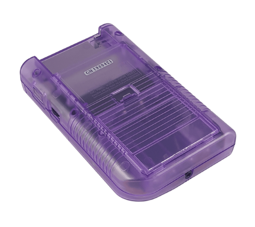 Konsole Classic DMG-01 Clear Purple-Yellow IPS Q5 LCD Display Mod