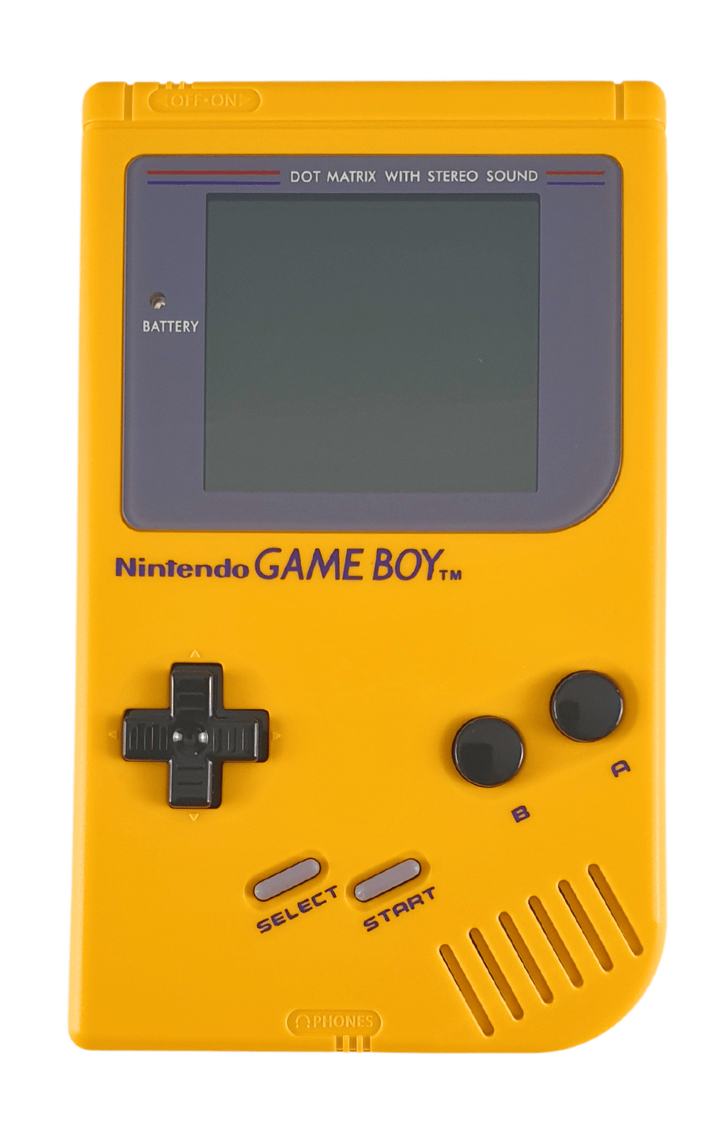 Konsole Classic DMG-01 gelb IPS Q5 LCD Display Mod