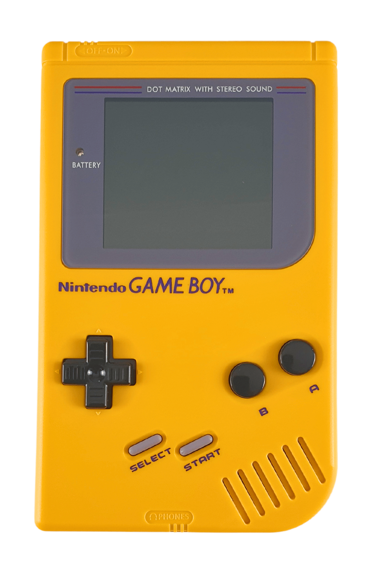 Konsole Classic DMG-01 gelb IPS Q5 LCD Display Mod