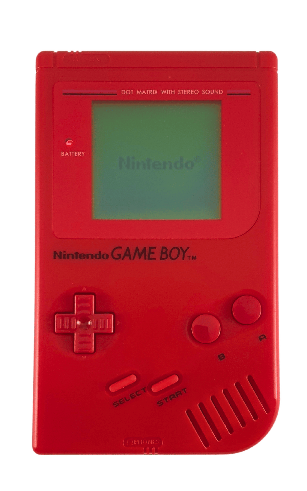 Konsole Classic DMG-01 rot Red Zora mit rotem Display