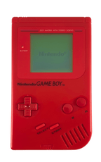Konsole Classic DMG-01 rot Red Zora mit rotem Display