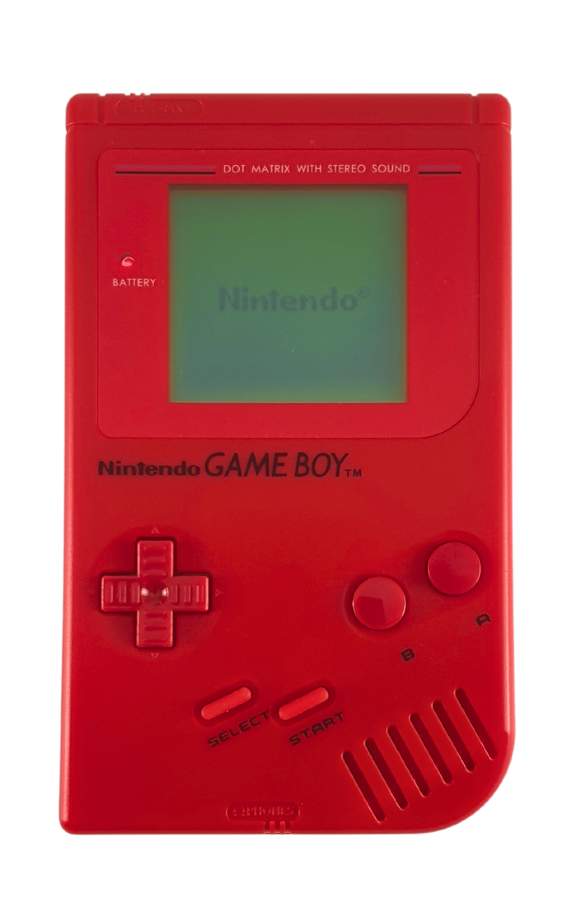 Konsole Classic DMG-01 rot Red Zora mit rotem Display