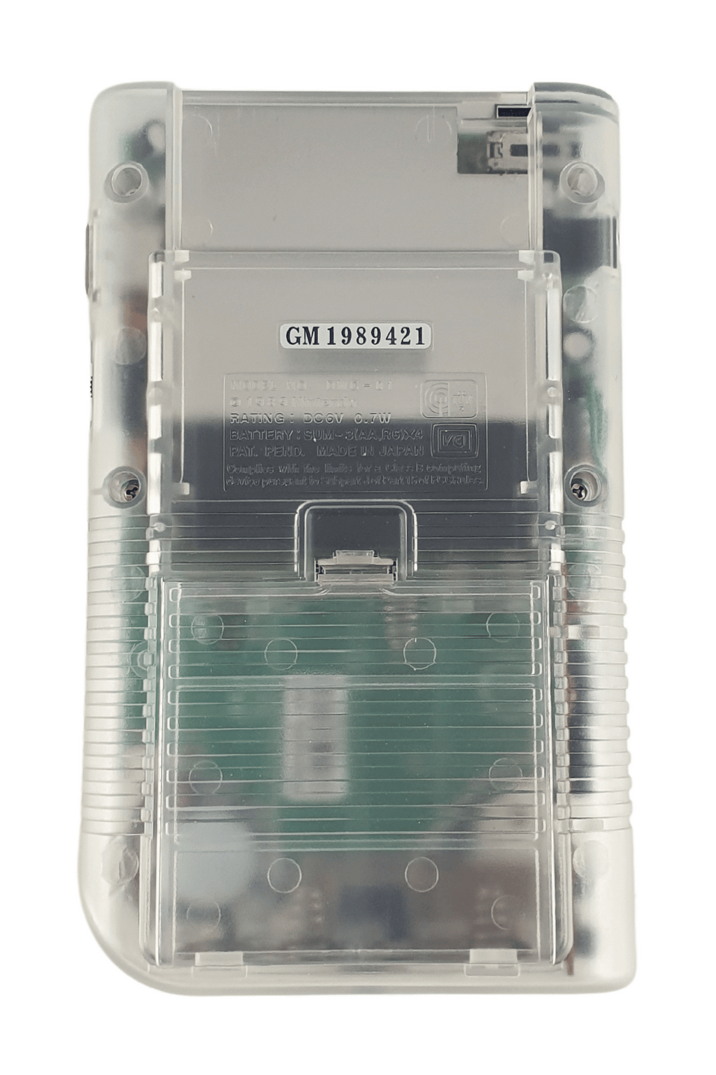 Konsole Classic DMG-01 transp. Hip Hop IPS V4 LCD Display Mod
