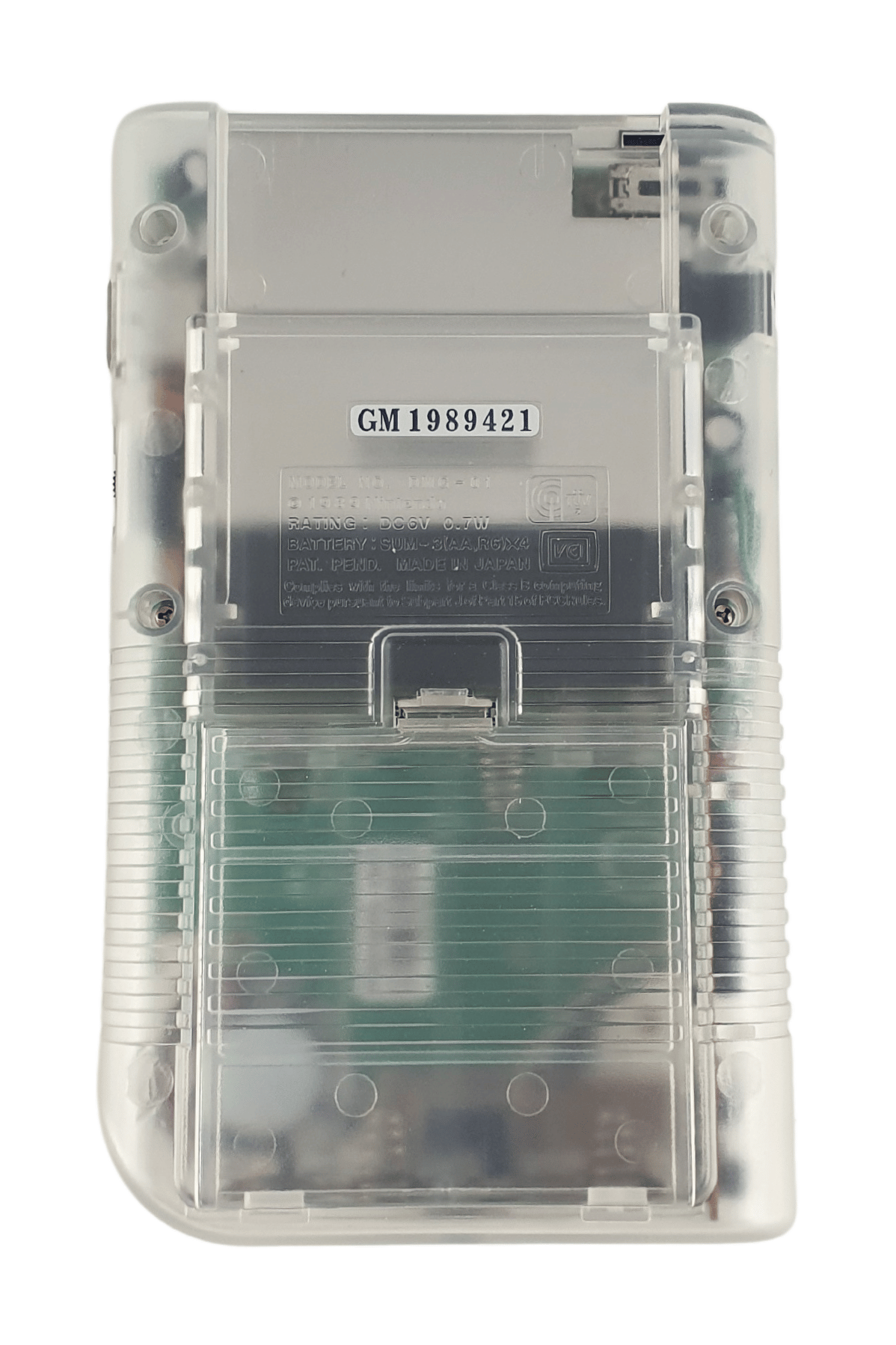 Konsole Classic DMG-01 transp. Hip Hop IPS V4 LCD Display Mod