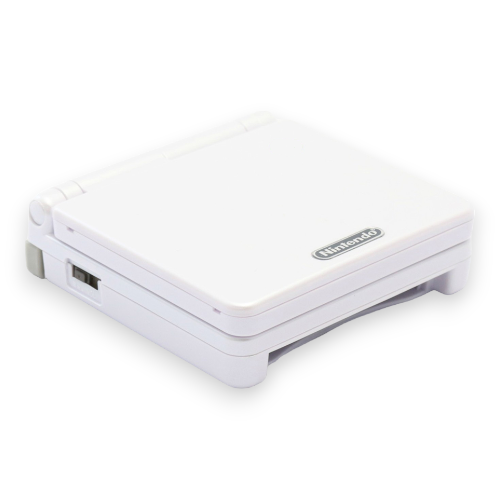 Konsole GBA SP weiß IPS MOD + Netzteil