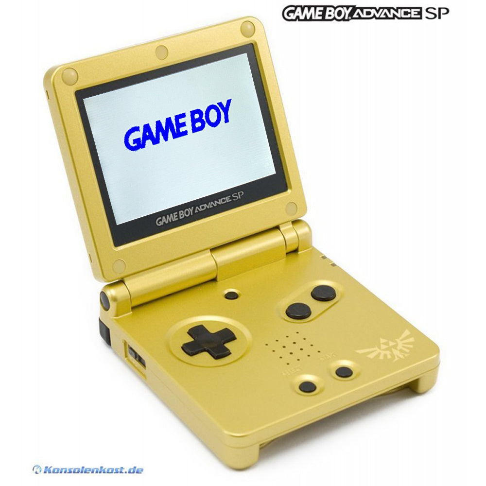 Konsole GBA SP Zelda IPS V3 Mod + Colorchange + Pixel Effekt + OSD + Netzteil