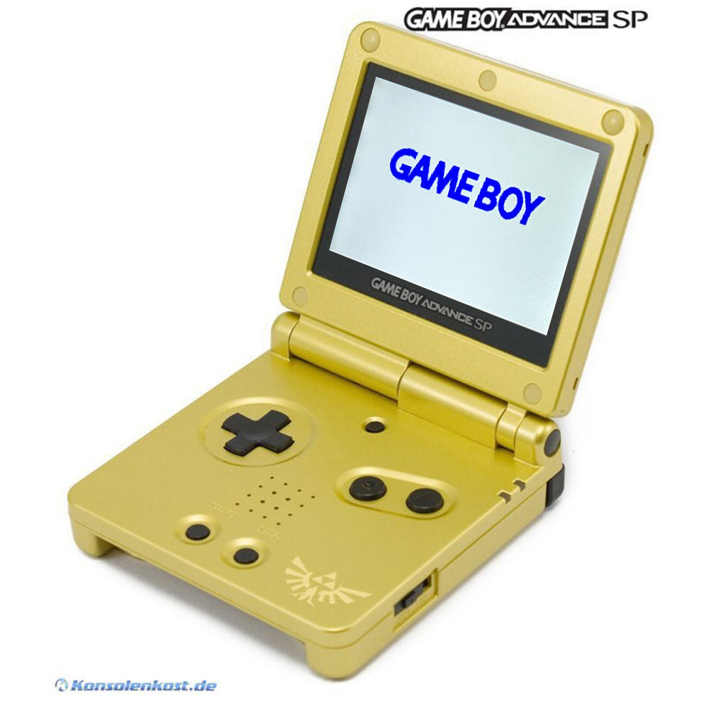 Konsole GBA SP Zelda IPS V3 Mod + Colorchange + Pixel Effekt + OSD + Netzteil