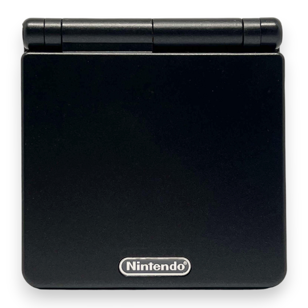 Konsole GBA SP schwarz IPS V3 Mod + Netzteil