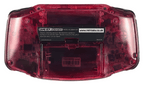 Konsole GBA Bloodlust - schwarze Buttons IPS V2 LCD Display Mod