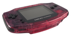 Konsole GBA Bloodlust - schwarze Buttons IPS V2 LCD Display Mod