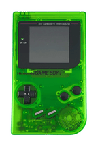 Konsole Classic DMG-01 grün-transp. IPS V4 LCD Display Mod