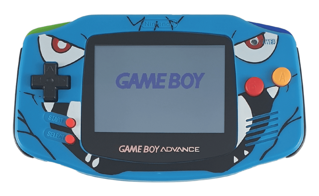 Konsole Pokémon Bisaflor Custom Case IPS V2 LCD Display Mod