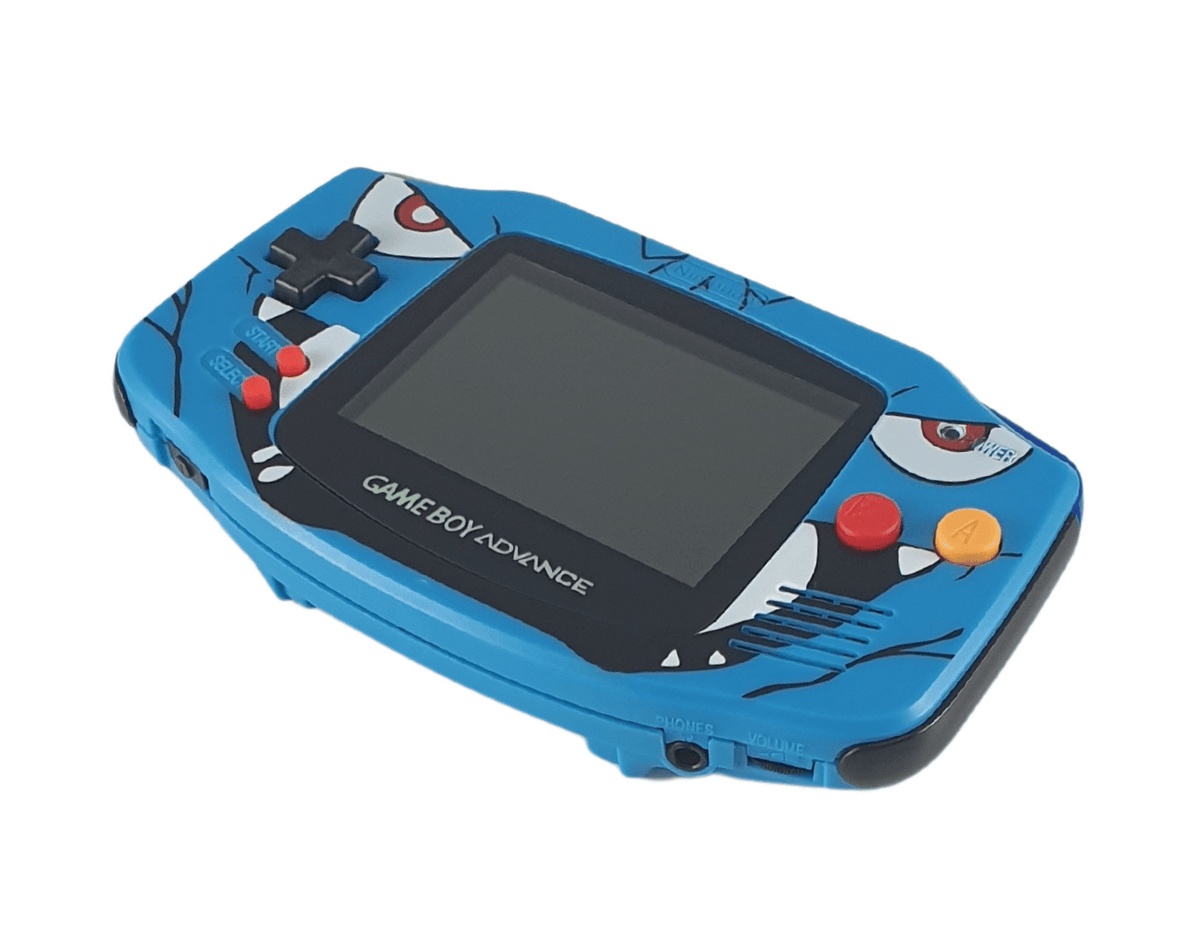 Konsole Pokémon Bisaflor Custom Case IPS V2 LCD Display Mod
