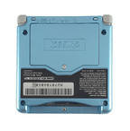 Konsole GBA SP Mario blau IPS V3 Mod + Netzteil
