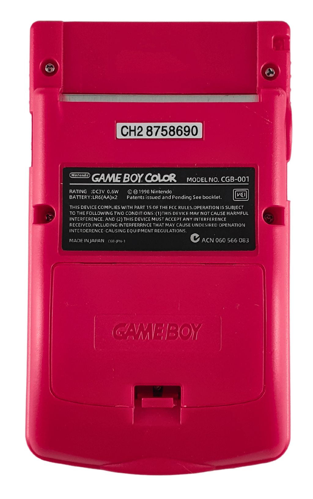Konsole #Rosa/Pink/Red/Berry IPS LCD Display Mod