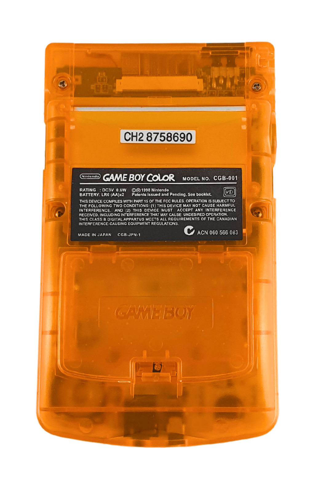 Konsole #Clear Orange IPS LCD Display Mod