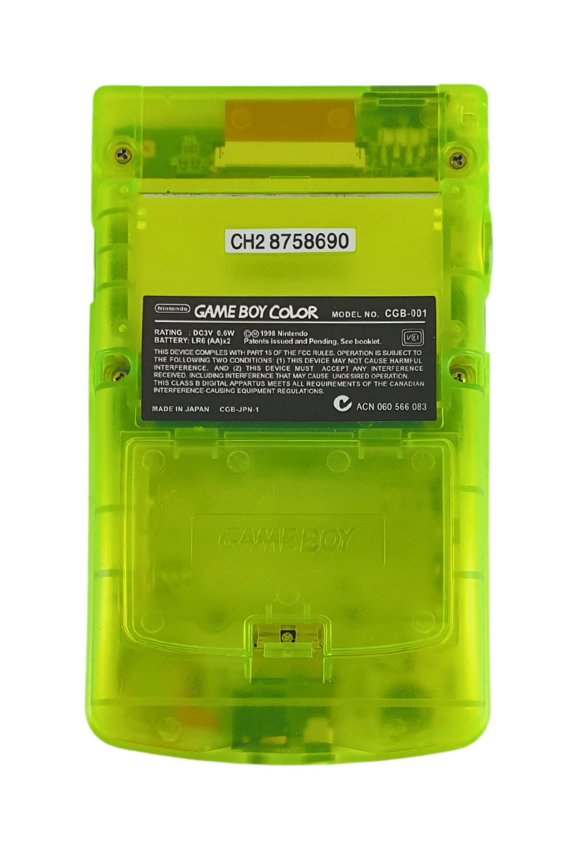 Konsole #Clear Yellow-Green