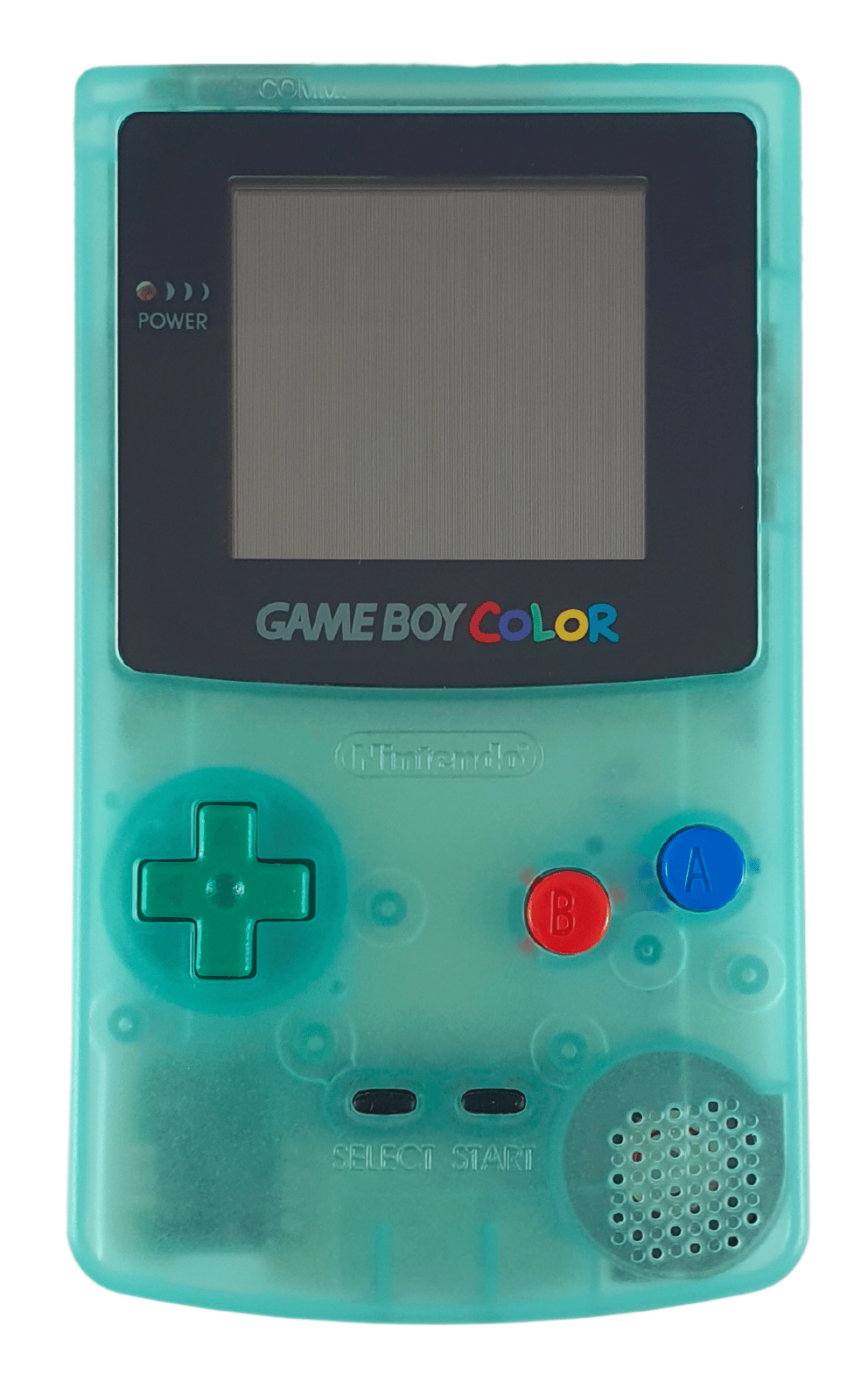Konsole #GlowInTheDark Teal mit farbigen Buttons