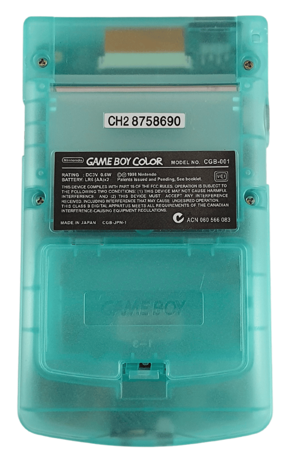 Konsole GlowInTheDark Teal mit farbigen Buttons