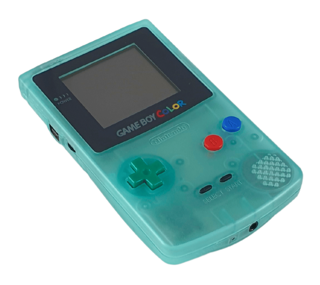 Konsole #GlowInTheDark Teal mit farbigen Buttons