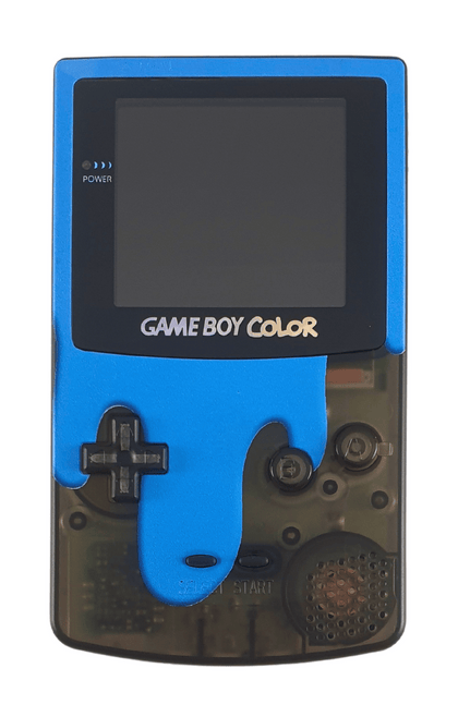 Konsole #Paint Spill Cyan Q5 IPS Mod mit größerem Display [Retrosix]