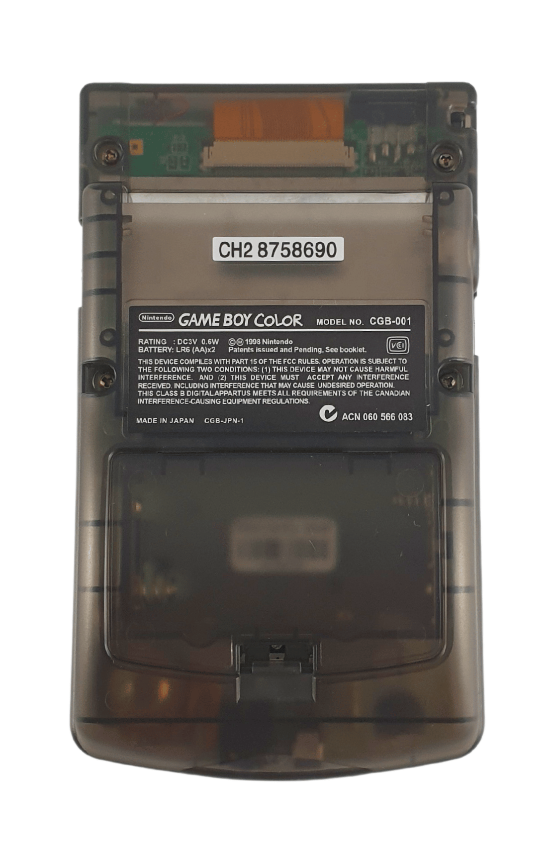 Konsole #Paint Spill Cyan Q5 IPS Mod mit größerem Display [Retrosix]