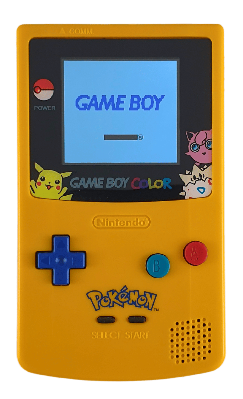 Konsole #Pokemon-Ball Yellow IPS LCD Display Mod