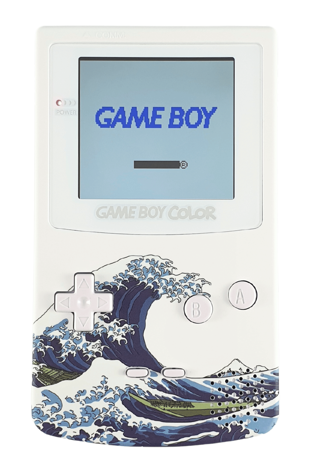 Konsole #The Great Wave Q5 IPS Mod mit größerem Display
