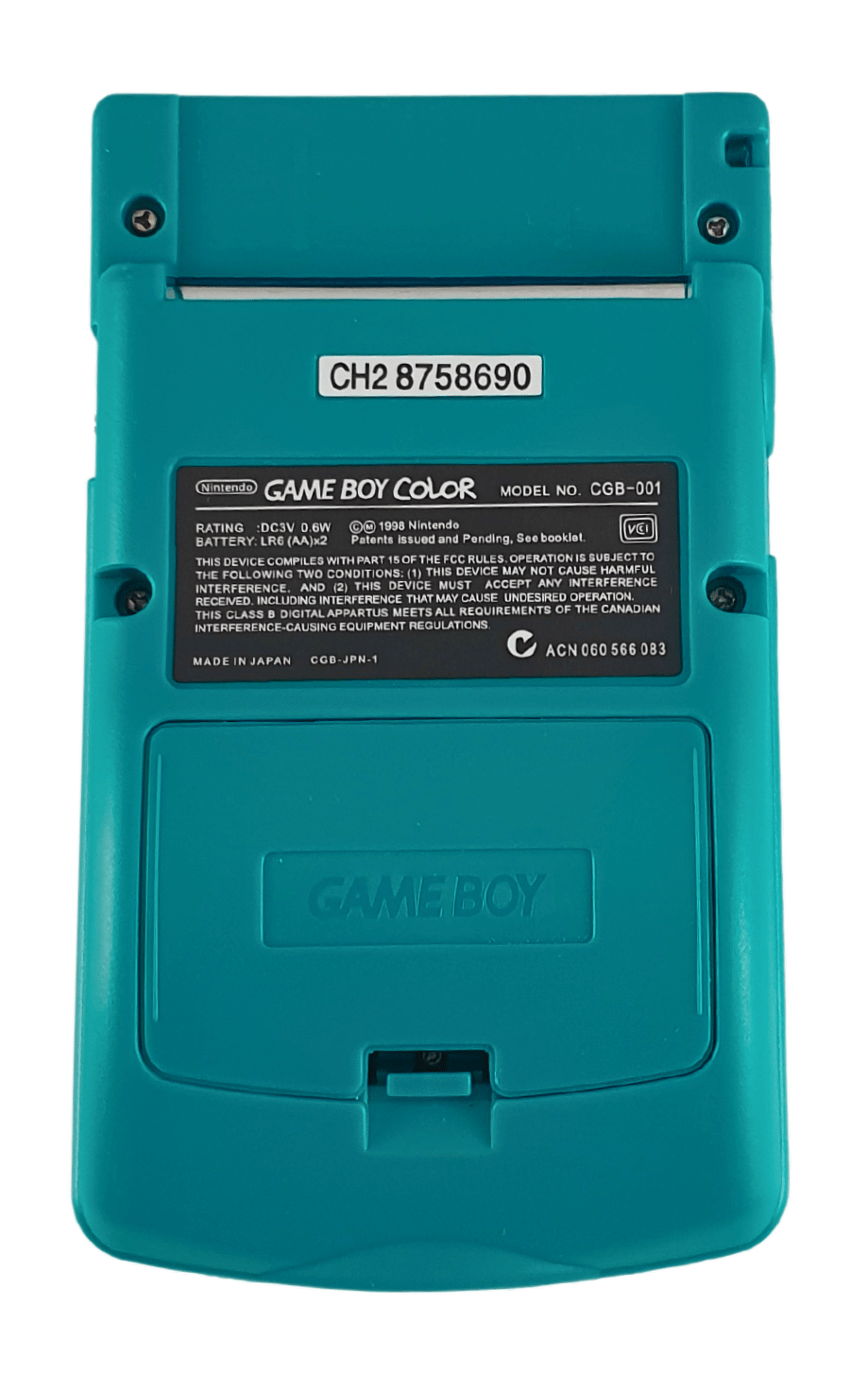 Konsole #Türkis/Blau/Teal Q5 IPS Mod mit größerem Display