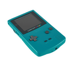 Konsole #Türkis/Blau/Teal Q5 IPS Mod mit größerem Display