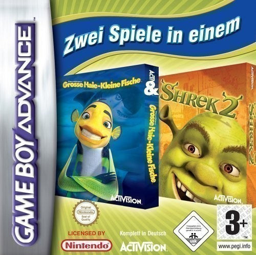 2 in 1: Grosse Haie - Kleine Fische + Shrek 2