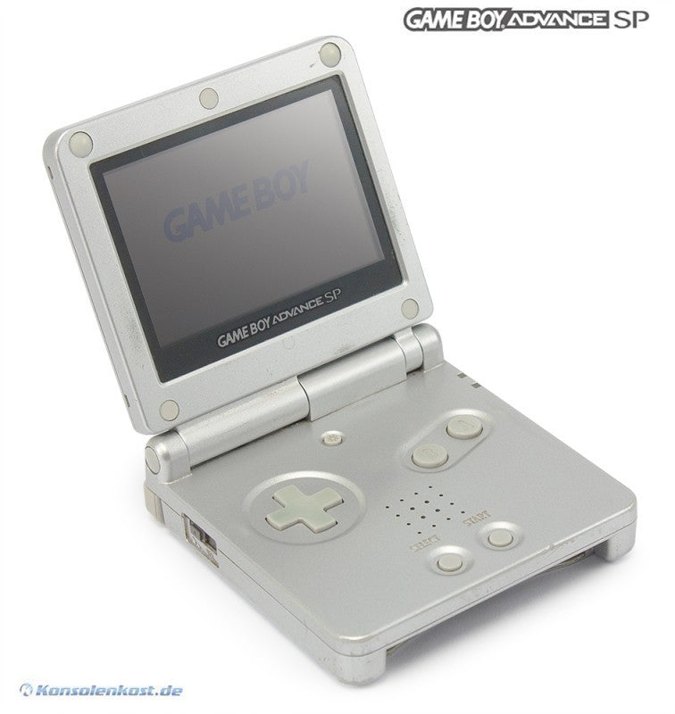 Konsole GBA SP inkl. Netzteil iQue silber — Limited Edition