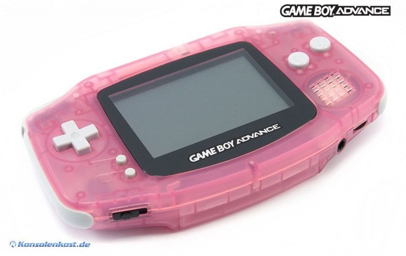 Konsole pink - rosa / Clear Red