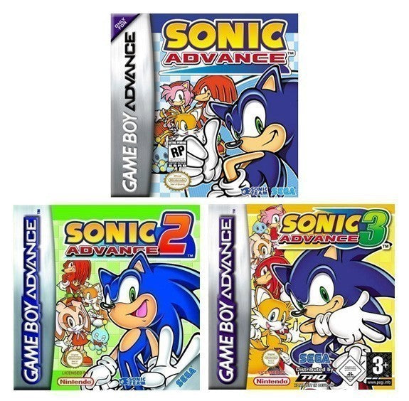 Sonic Advance Bundle: Teil 1 + 2 + 3