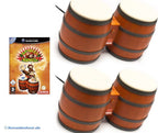 Donkey Konga + 2 Original Bongo Controller